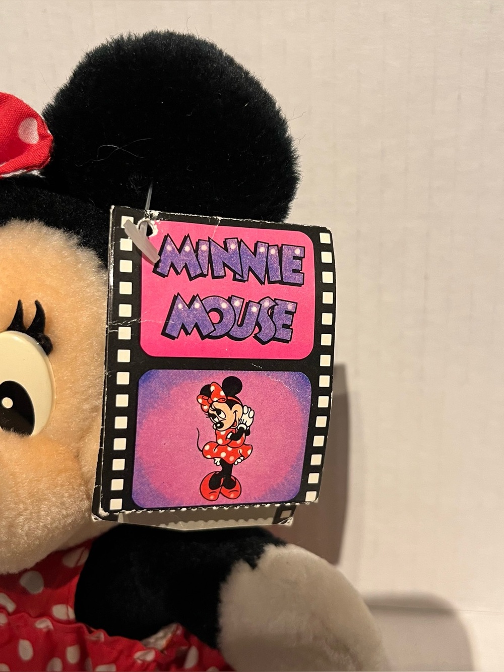 Vintage 1993 Official Disneyland Minnie Mouse Plush Park Souvenir - Picture 2 of 6
